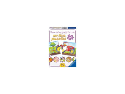 Ravensburger puzzel op de boerderij 9x2pcs