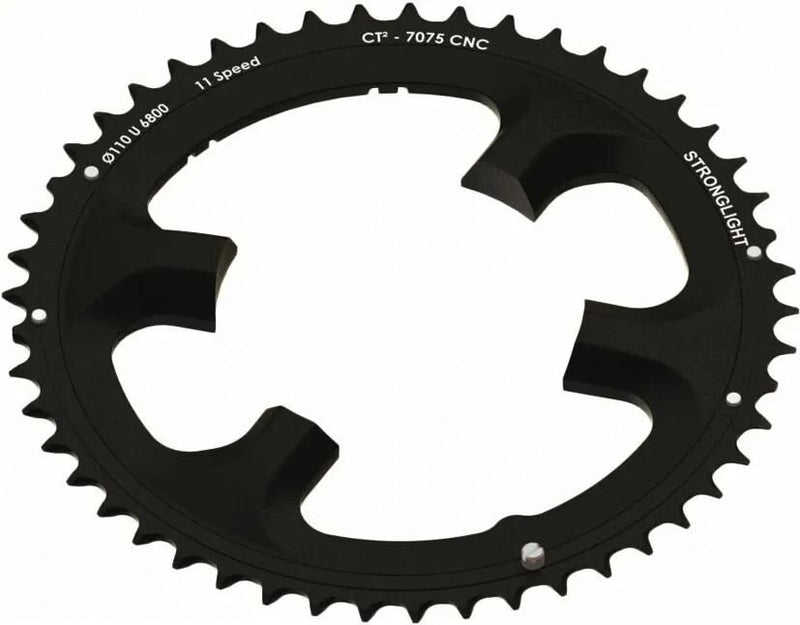 Stronglight kettingblad ct2 chain ring c t2 52t cer.-teflon coat.