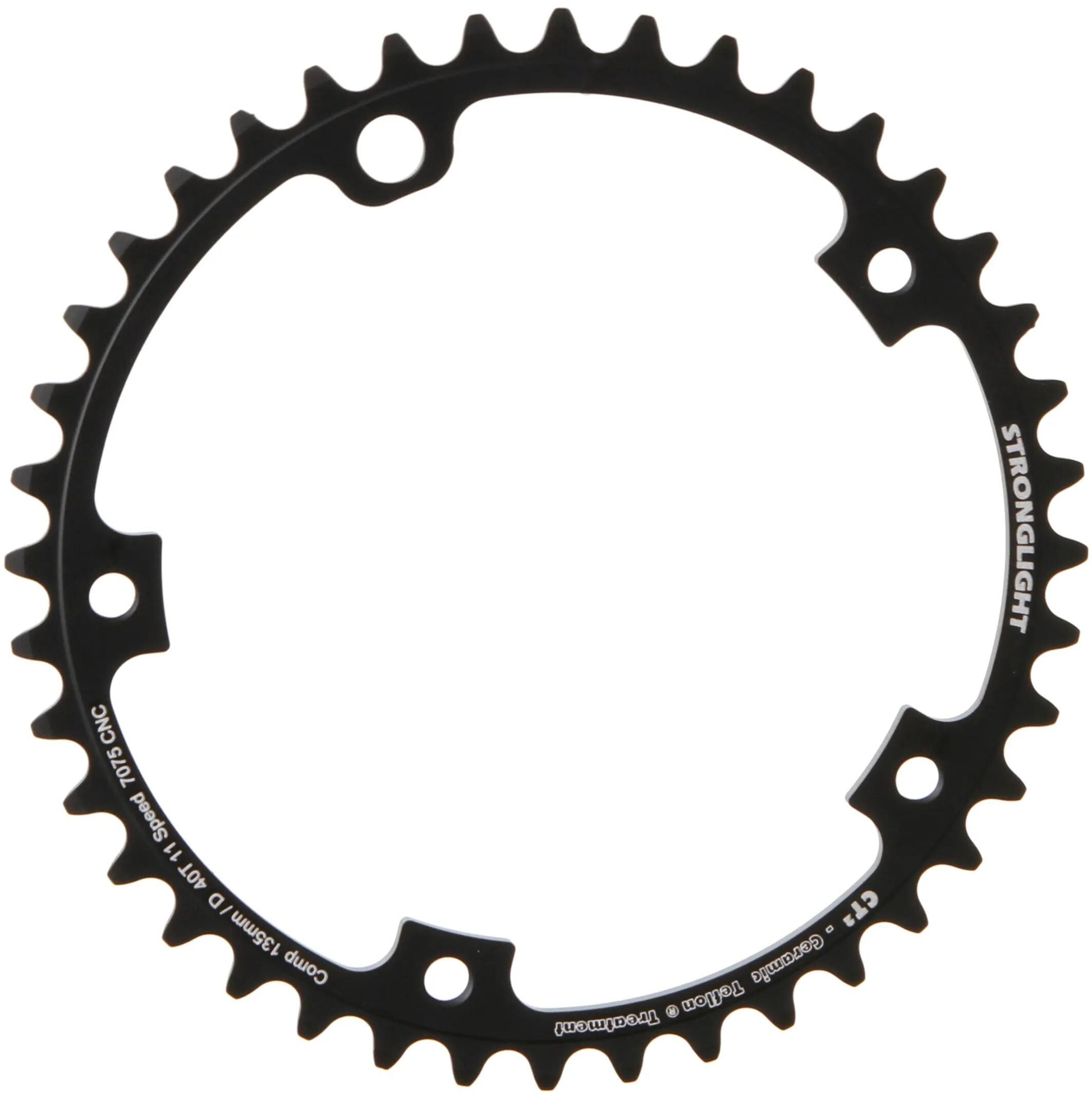 Stronglight kettingblad ct2 chain ring strongl.ct2 44t 135mm campa sr eps