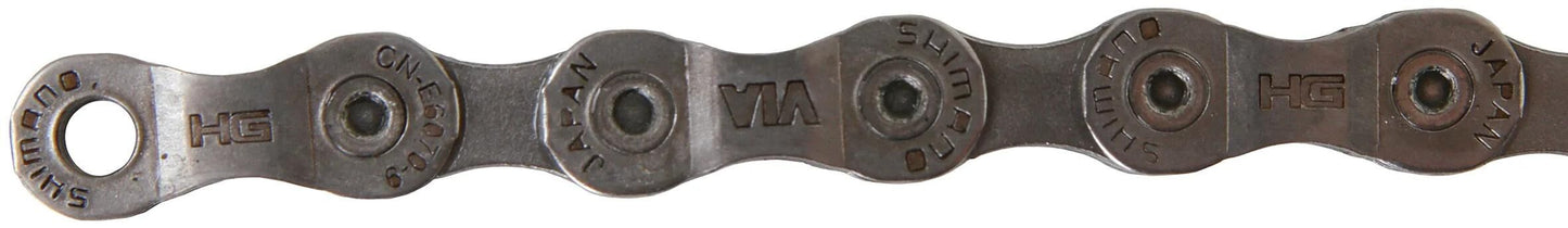 Shimano ketting cn-e6070 chain shim. 9sp 118l mount.pack