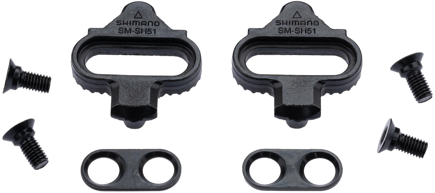 Shimano systeem-pedaal pd-m 520 pedal shim. pd-m520 spd both s.alu wh.