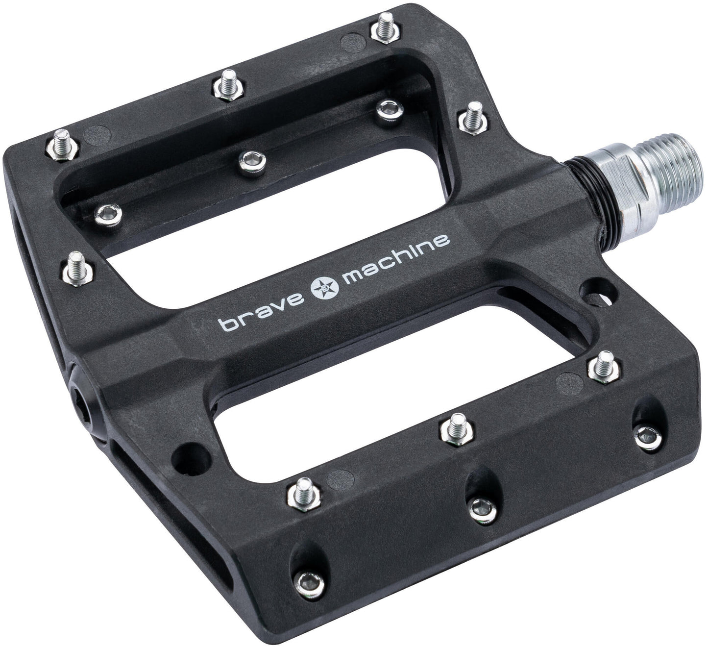 Brave platformpedaal dirt 2 platf.pedal dirt2 black