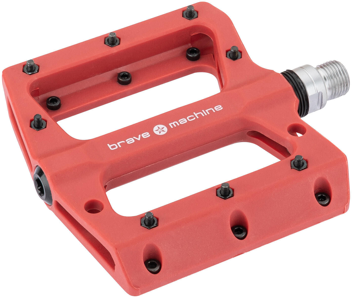 Brave pedaal dirt 2 platf.pedal dirt2 red