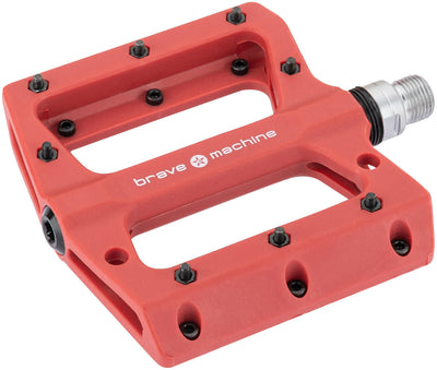 Brave platformpedaal dirt 2 platf.pedal dirt2 red