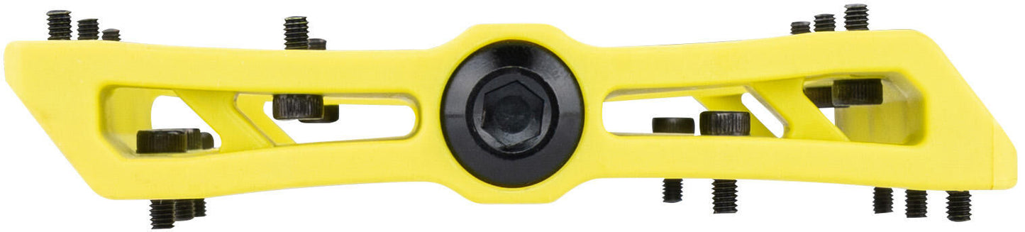 Brave platformpedaal dirt 2 platf.pedal dirt2 limegreen