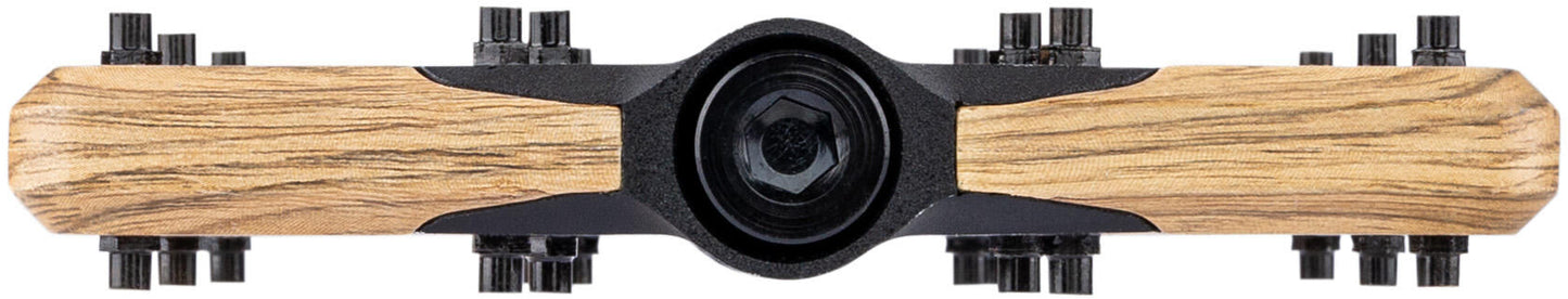 Brave pedaal wood platform pedal wood black wood look