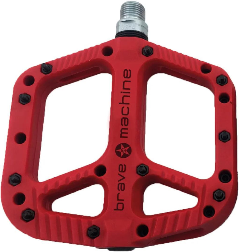 Brave pedaal freeride xl platform pedal freeride xl red