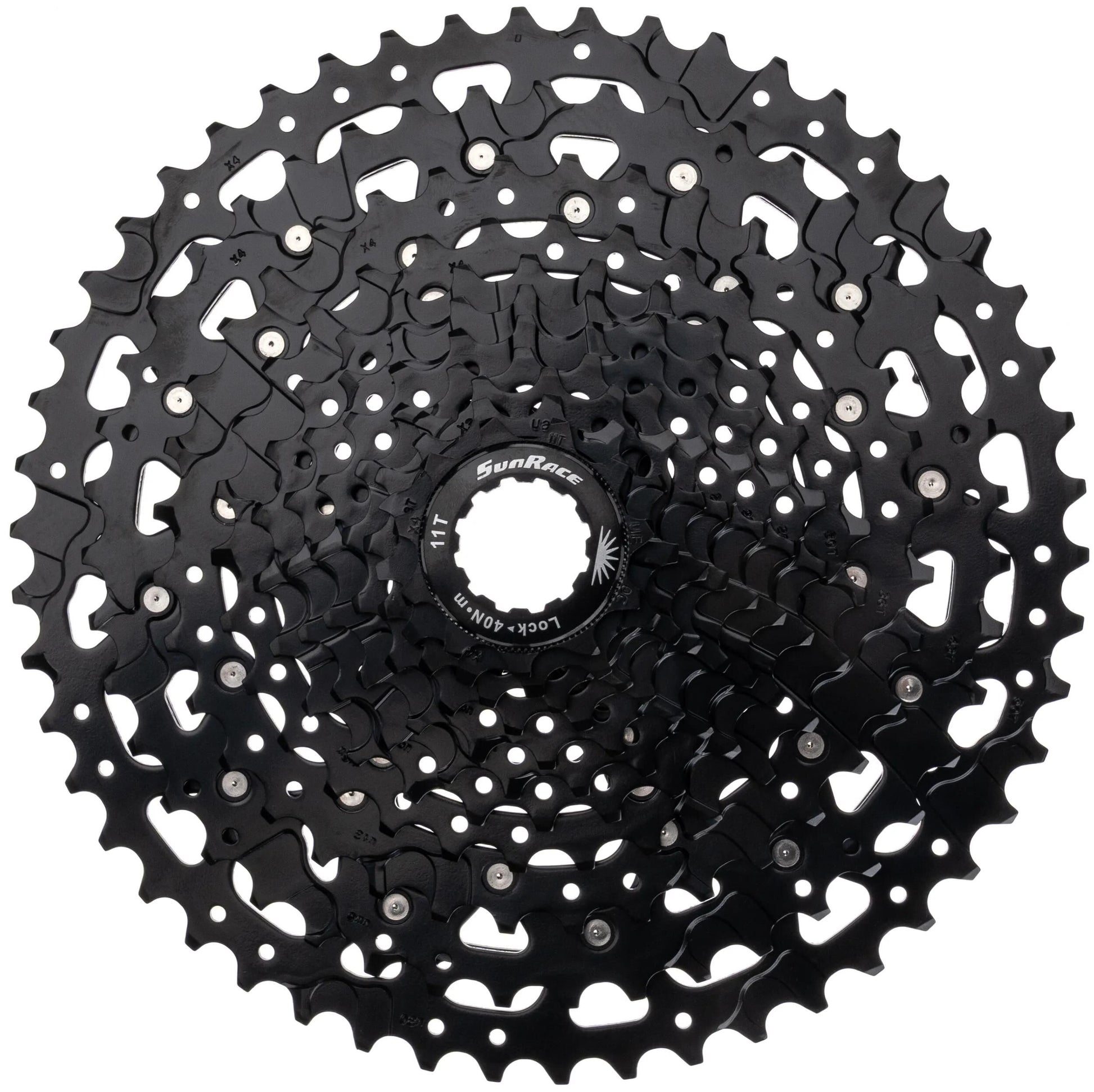 Sunrace kassette csux400 700 cassette csux400 11f.f.cues 11-50 black