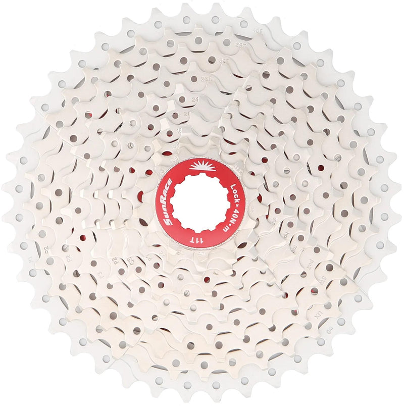 SunRace cassette 10V 11-46 CSMS3 metallic silver