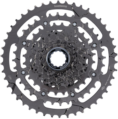 Shimano cassette cues 9v 11-46t cs-lg400 zwart