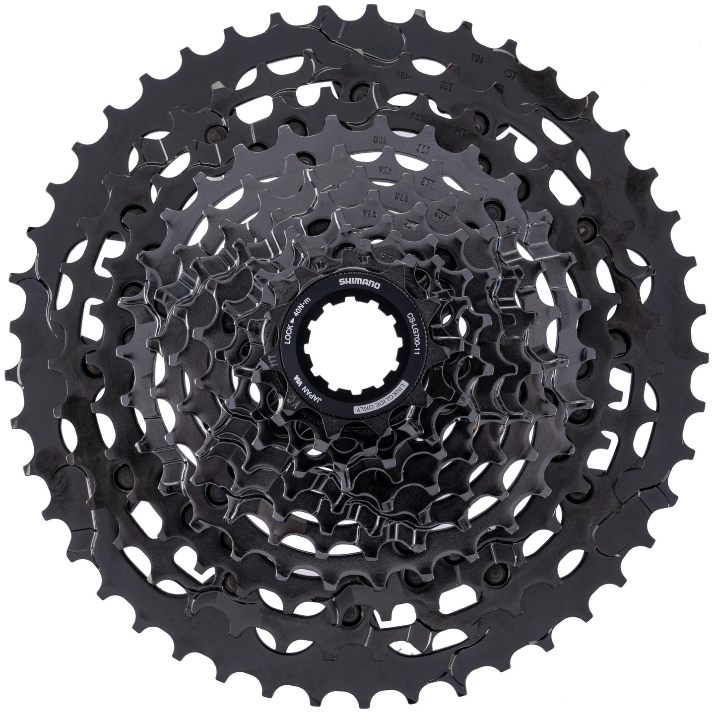 Shimano cassette cues 11v 11-45t cs-lg700 zwart