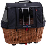 Klickfix rieten dierenmand doggy basket plus rear animal basket r k doggy basket plus wicker - afbeelding 2