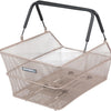 Basil fietsmand cento mik 39 x 24 x 13 cm - nude metallic