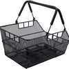 Contec schultaschenkorb mocca mik 2.0 ct hr-basket mocca mik 2. black