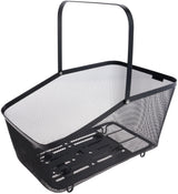 Contec schultaschenkorb corto mik 2.0 ct hr-basket corto mik 2. steel 41x21x25 20 cm blac - afbeelding 2