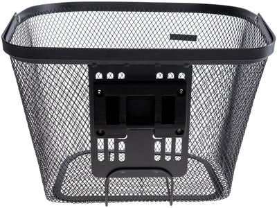 Contec fietsmand, voorop cappu kf ct vr-basket cappu kf ste 35x26x25 cm black
