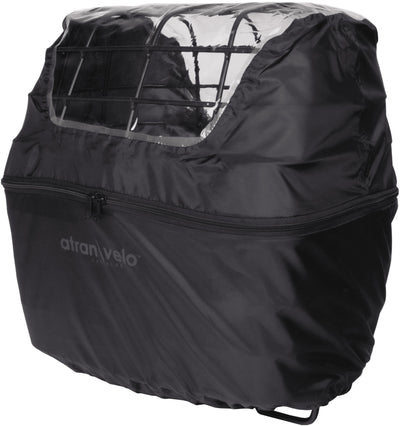Atranvelo regenschutzhaube rainy duo cover rain cover rainy duo cover black