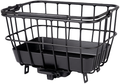 Atranvelo korb grocery m fr. rear basket bag at.velo grocery m black