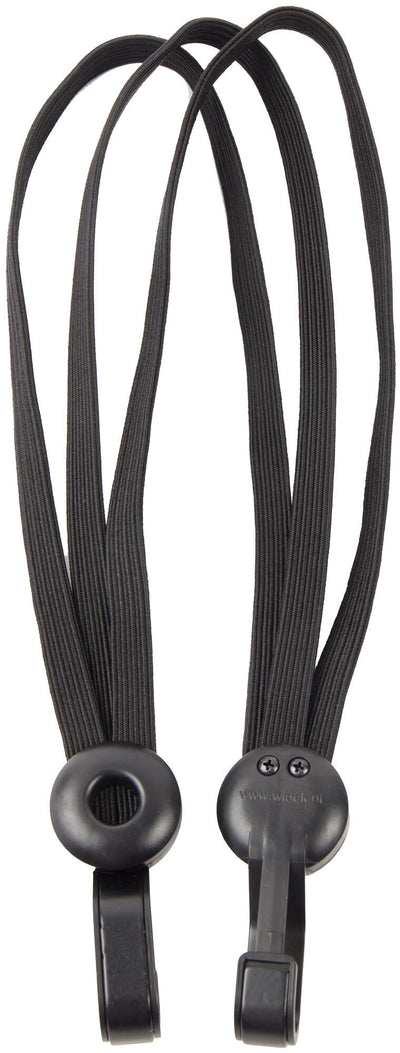 Qibbel widek triobinder eye met haak 3x12mm zwart zwart