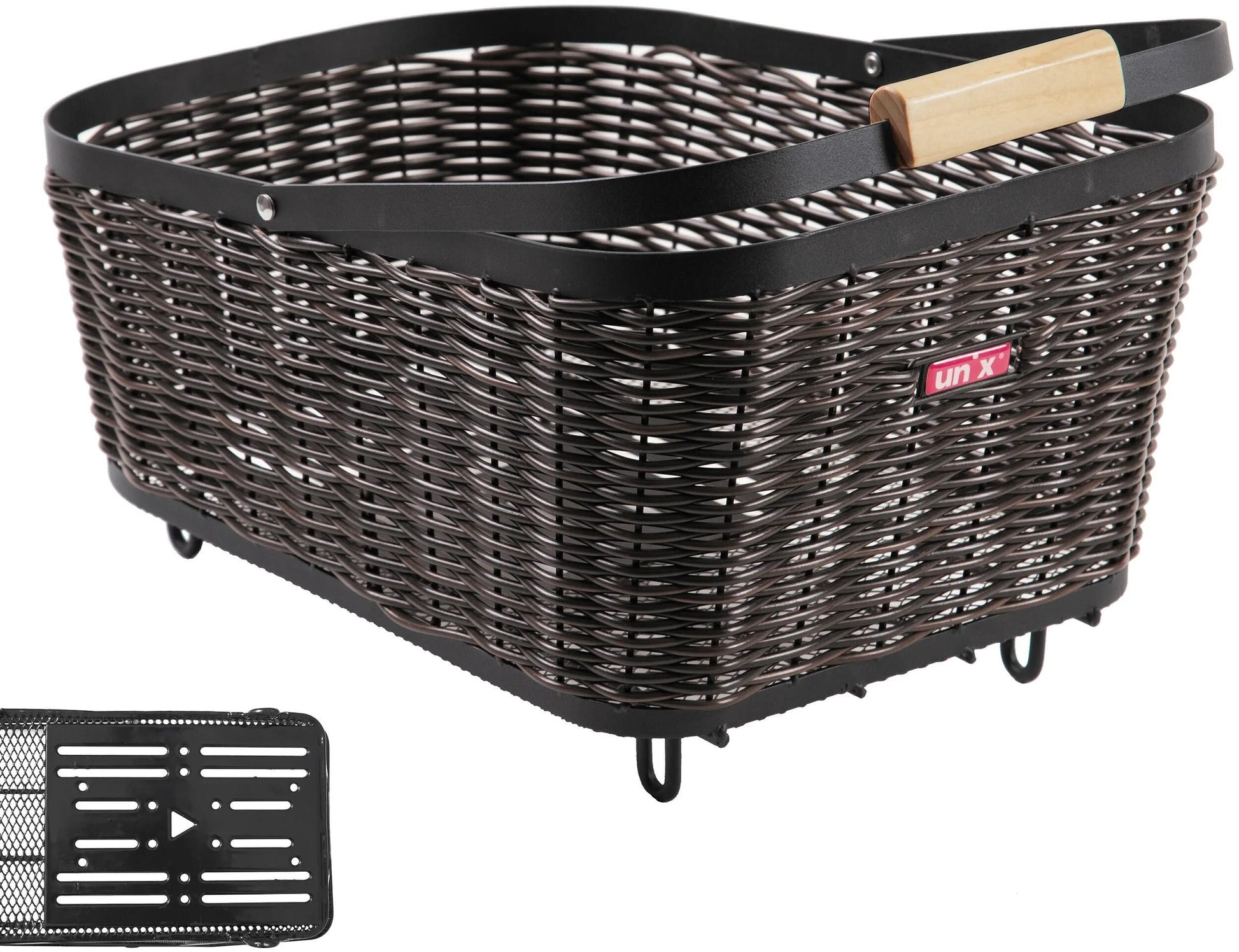 Unix mand baldo universal system rear basket baldo universal system brown