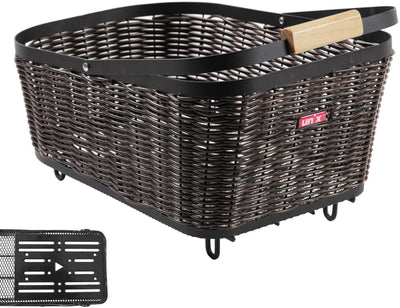 Unix korb baldo universal system rear basket baldo universal system brown