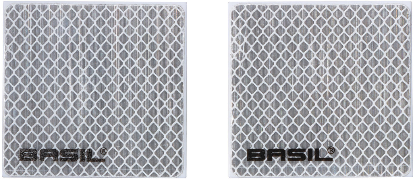 Basil Kratklikker - high reflective - 2 stuks - zilver