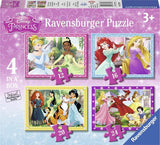 Ravensburger disney princess puzzel, 4in1 - afbeelding 1