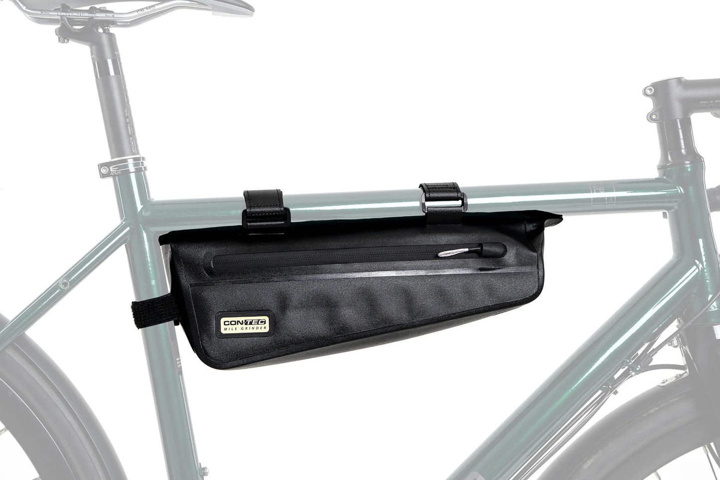 Contec tas mile grinder frame bag ct frame bags mile grin the frame bag 2.8 black