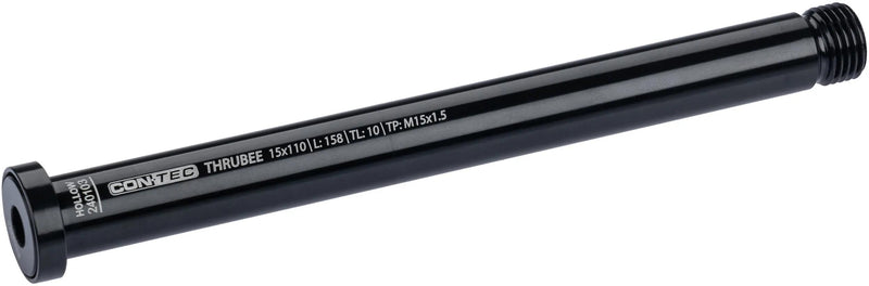 Contec voorsteekas thrubee front ct fr.thru axle thrubee front 15x110mm 158mm