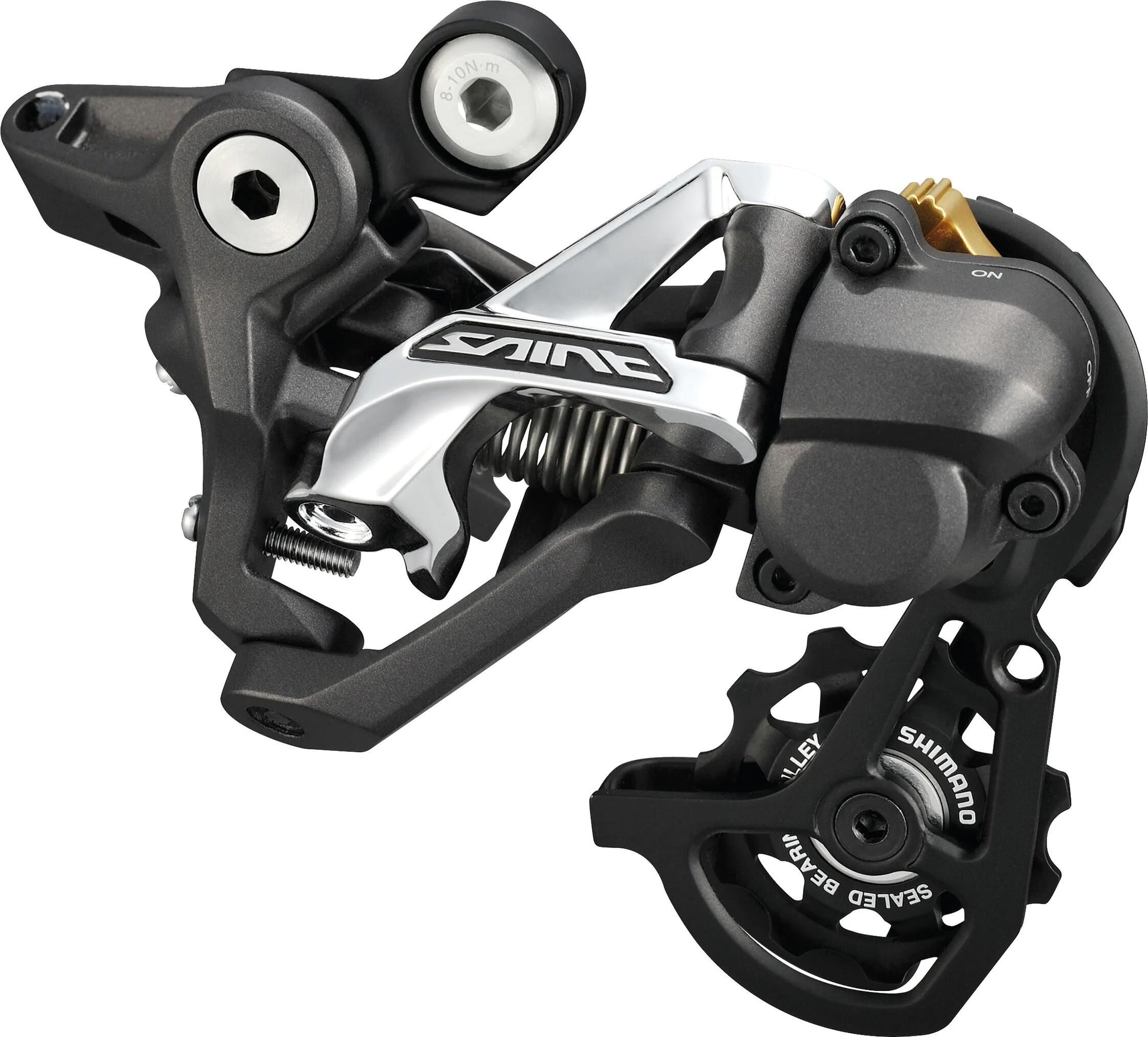 Shimano achterderailleur saint rd-m820 shim.rear derail.saint rdm820 10sp bl.