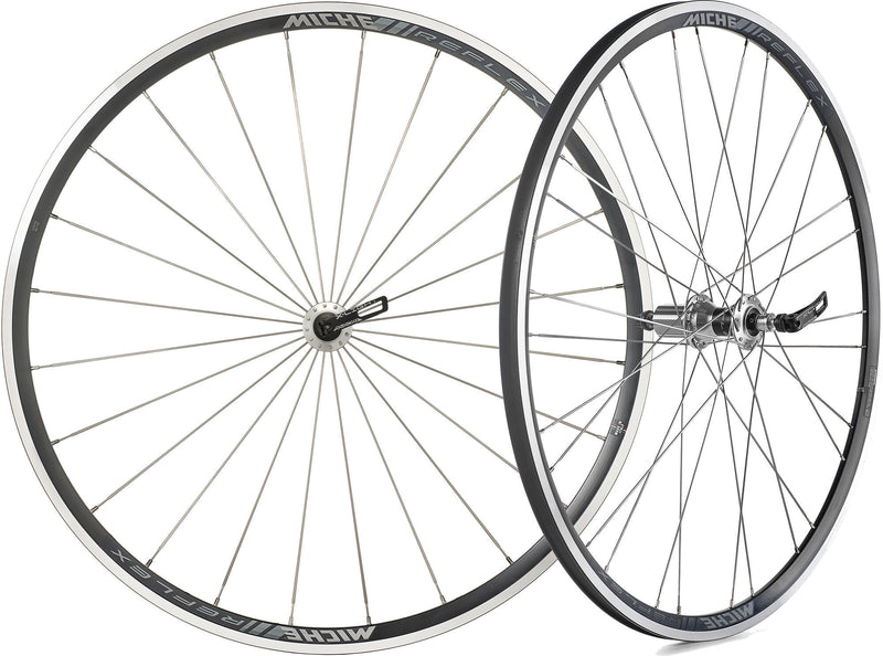 Miche wielset reflex xl zilver velgrem clincher shima passing