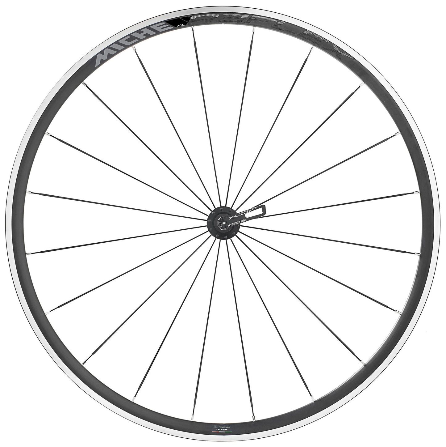 Miche wielset reflex rx7 shim. 10v 11v draad zwarte naaf