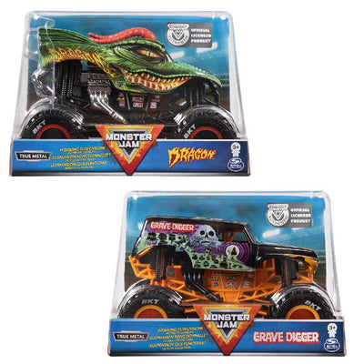 Monster jam voertuig speelset spin master speelgoed voertuigen assortiment