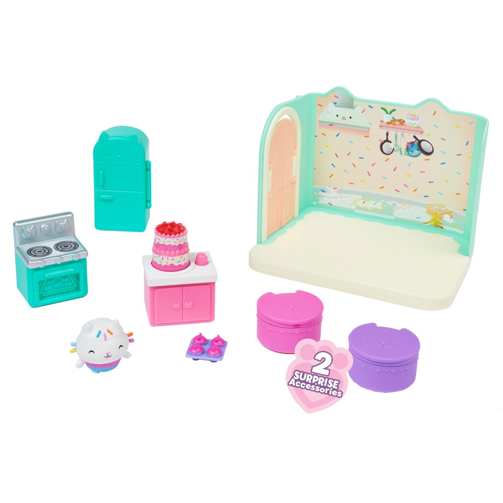 Gabby's poppenhuis - cakey's keuken-speelset