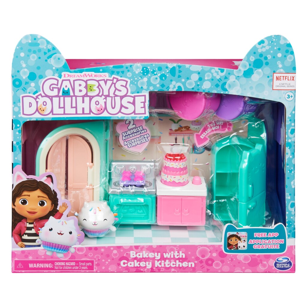 Gabby's poppenhuis - cakey's keuken-speelset