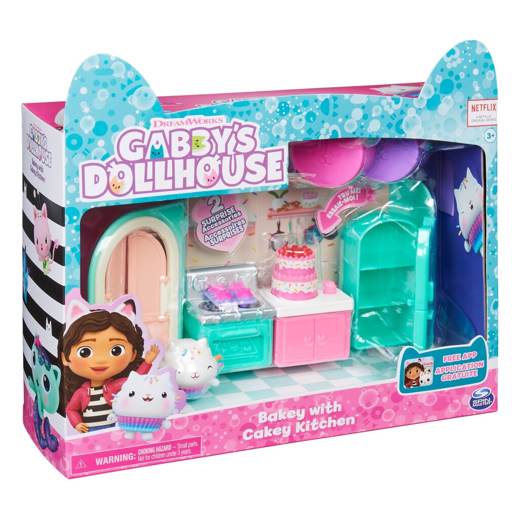 Gabby's poppenhuis - cakey's keuken-speelset