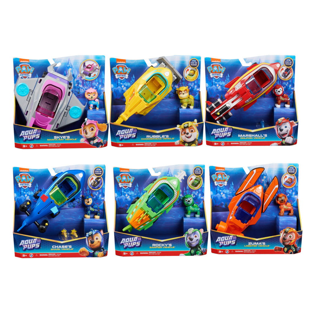 Paw patrol aqua pups speelset