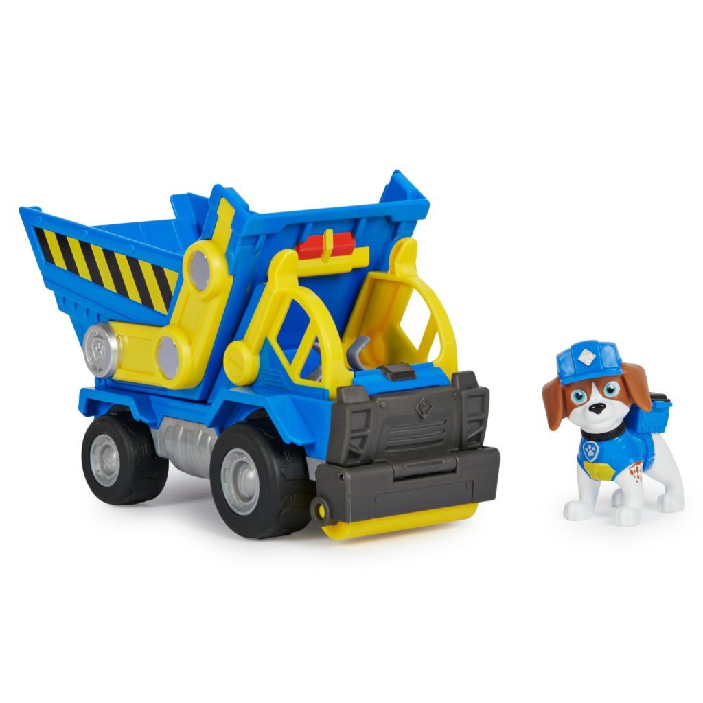 Rubble crew - wheeler’s kiepwagen met speelfiguur en beweegbare onderdelen - paw patrol speelgoed