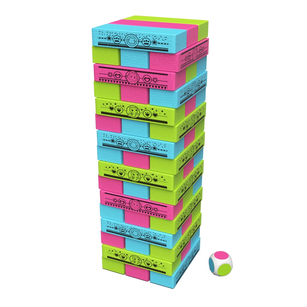 Spin master games gabby's poppenhuis - jumbling tower-spel