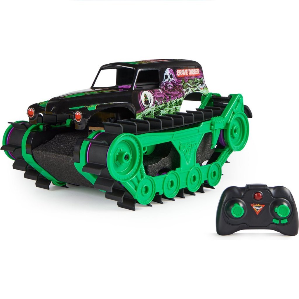 Monster jam rc grave digger trax 1:15