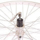 Sunrace achterwiel 28 sp. alu spaak 13 trek basic zilver cassettenaaf 8v uitval