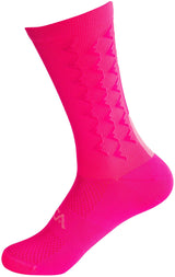 Silca sokken aero tall socks sock aero tall size l neon pink - afbeelding 2