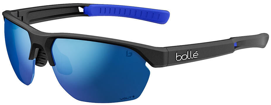 Bollé sportbril victus glasses victus black mate blue volt+ off