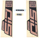 Rockshox decor set signatur series decal set rs sid sl ult. copper look
