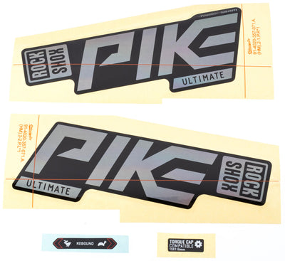 Rockshox dekor set signatur series decal set rs pike ult. rainbow