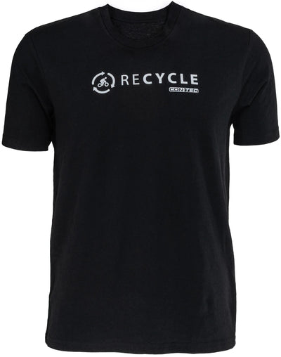 Contec t-shirt re.cycle ct t-shirt re.cycle black, size m
