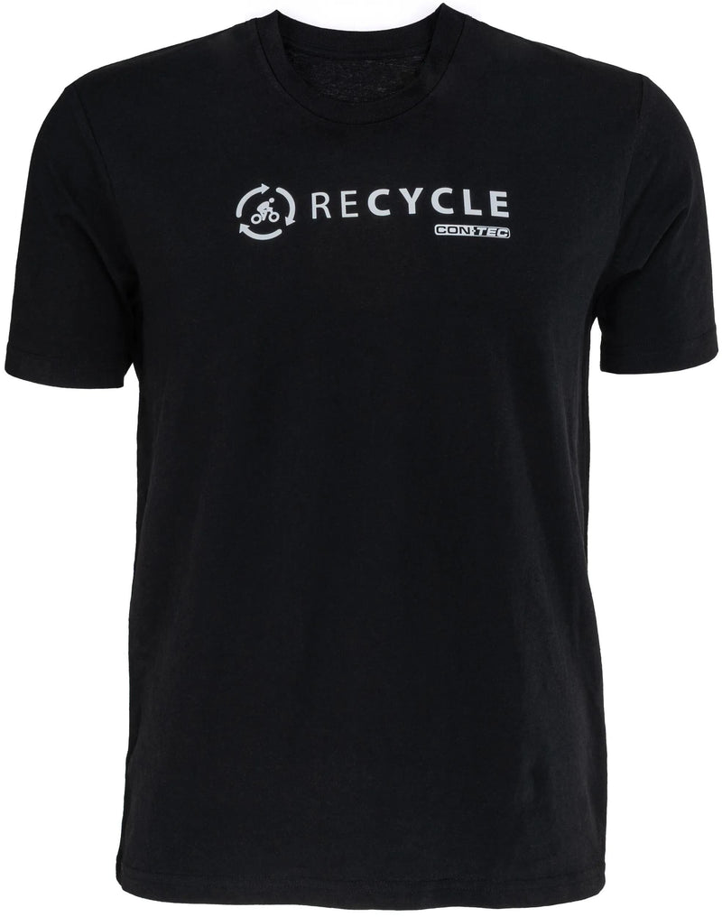 Contec t-shirt re.cycle ct t-shirts re.cycle black gr. m