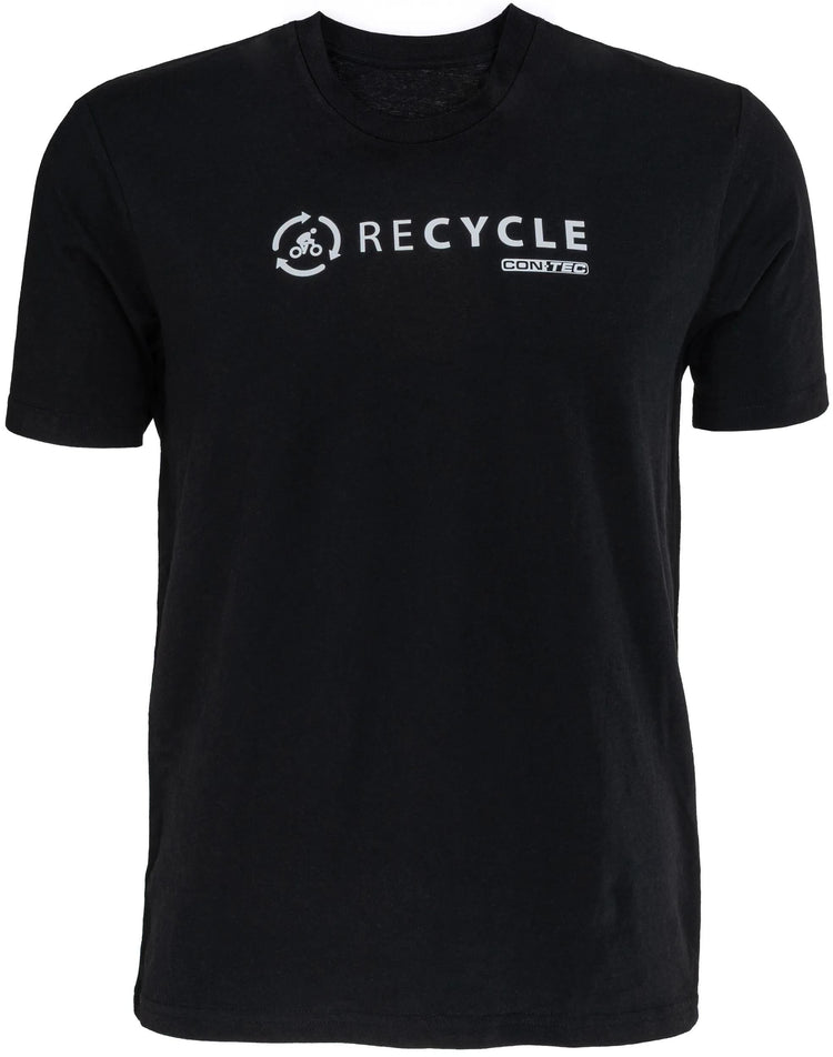 Contec t-shirt re.cycle ct t-shirt re.cycle black size l