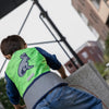Wowow weste zippy jacket green reflective children zippy green gr. m