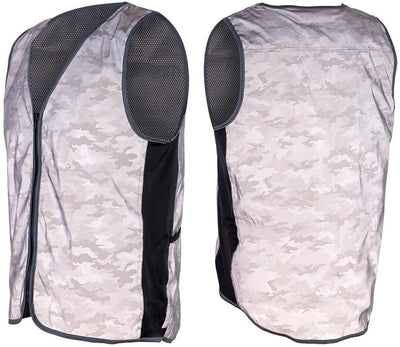 Wowow vest titanium refl.vest titanium size s